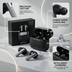 🔥 Buds 5 Pro Wireless Earbuds – Premium Sound, Deep Bass, ANC & All-Day Battery Life