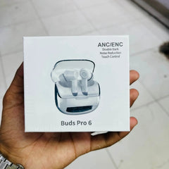 Buds 6 Pro Wireless Earbuds Premium Wireless Sound (Free Delivery)