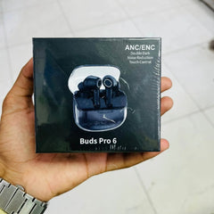 Buds 6 Pro Wireless Earbuds Premium Wireless Sound (Free Delivery)