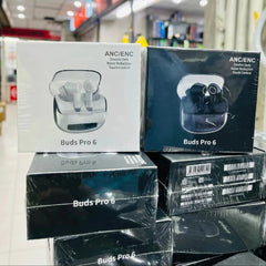 Buds 6 Pro Wireless Earbuds Premium Wireless Sound (Free Delivery)